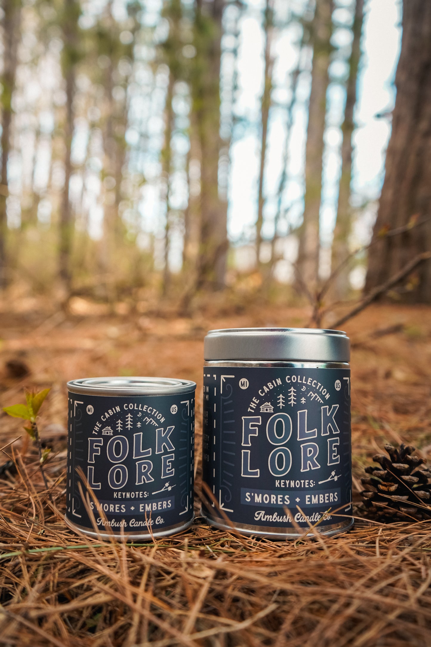 Folklore | S'mores + Embers 8oz Soy Candle