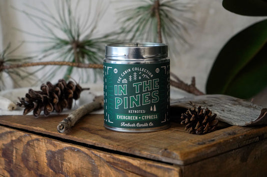 In The Pines | Evergreen + Cypress 14oz Soy Candle