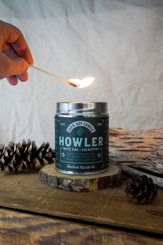 Howler | White Pine + Eucalyptus 14oz Soy Candle
