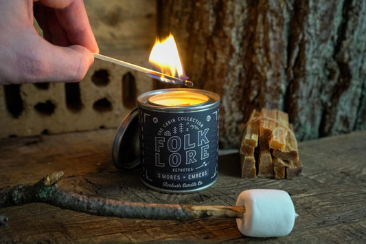 Folklore | S'mores + Embers 8oz Soy Candle