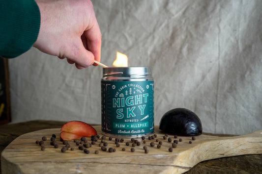 Night Sky | Plum + Allspice 14oz Soy Candle