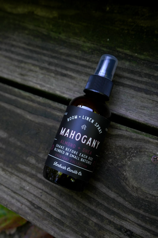 Mahogany | Almond + Shea 4oz Room Spray