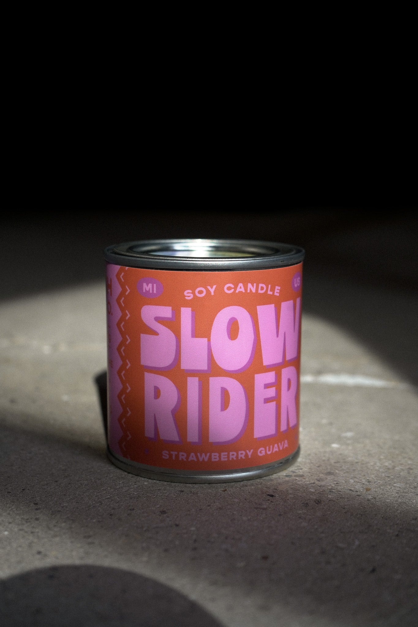 Slow Rider | Strawberry + Guava 8oz Soy Candle