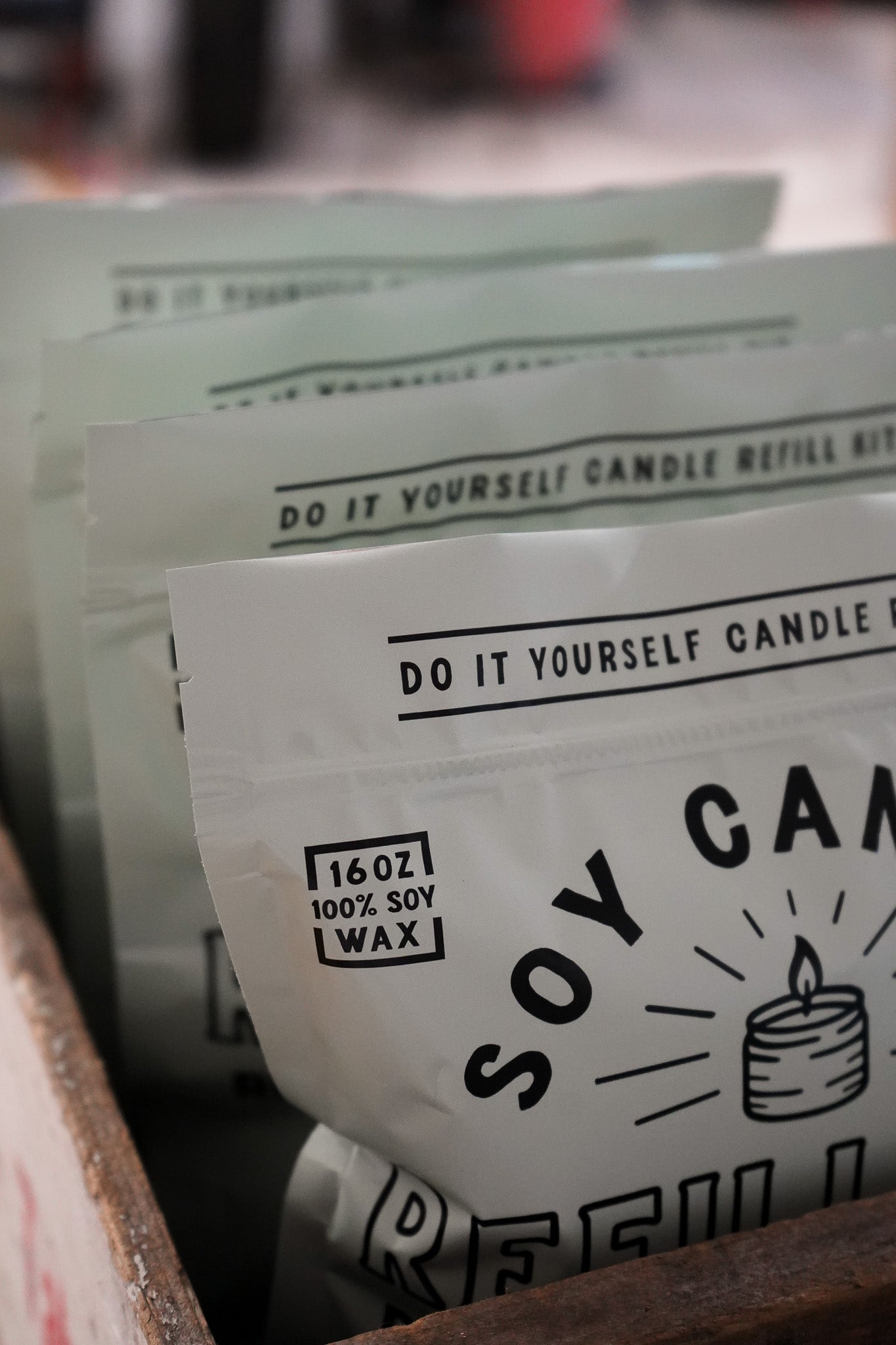 Candle Refill Kit (Makes Two 8oz Soy Candles)