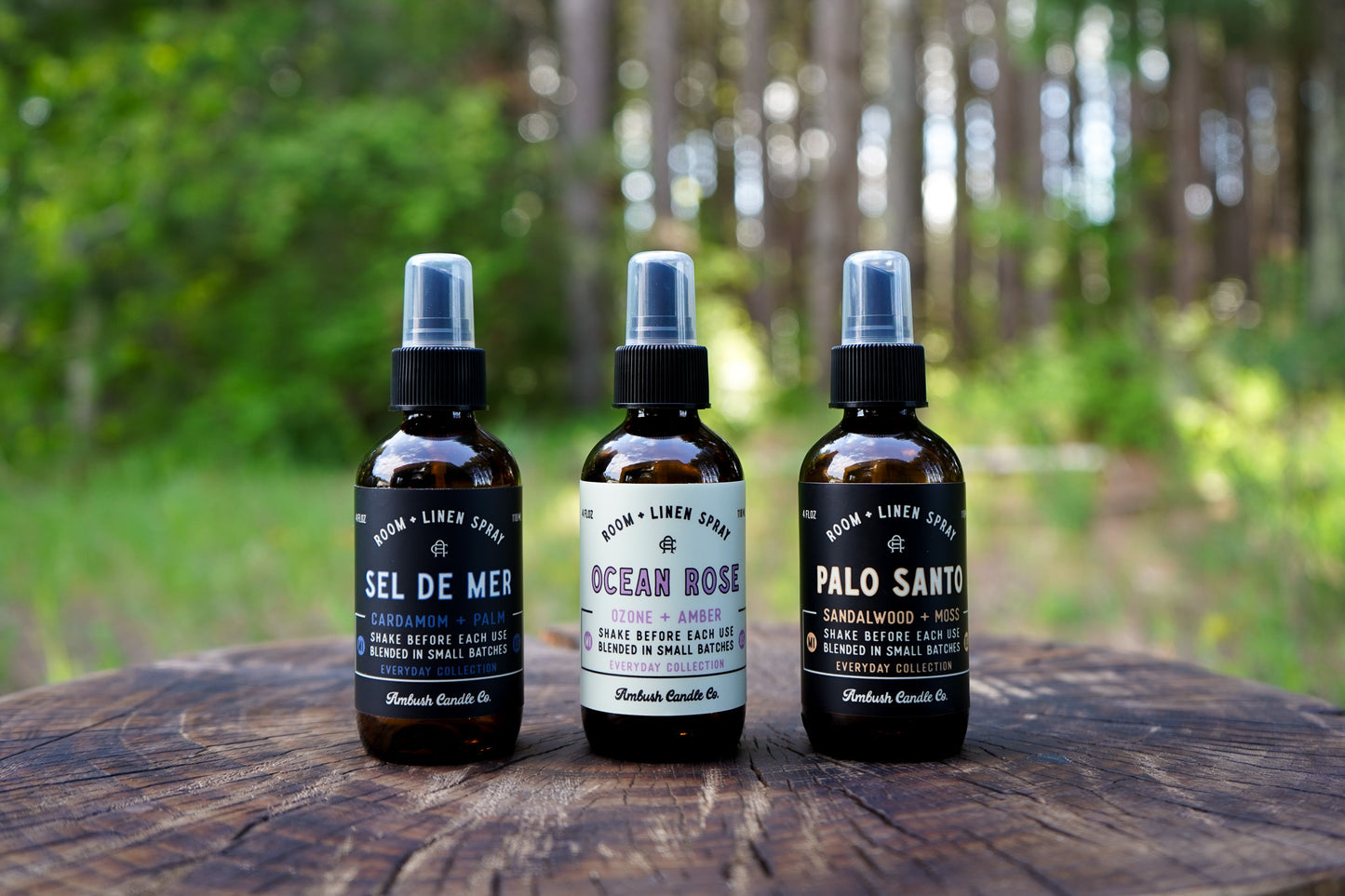 Palo Santo | Sandalwood + Moss 4oz Room Spray
