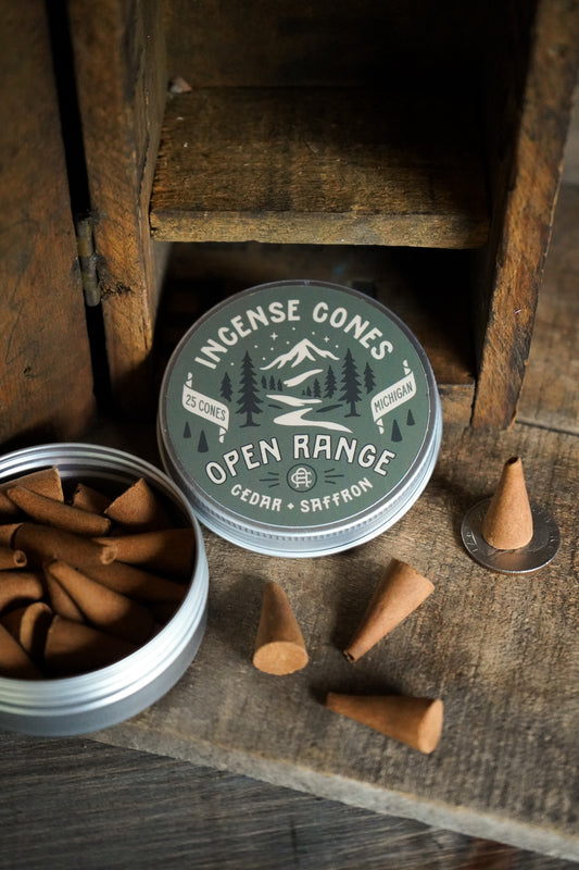 Open Range | Cedar + Saffron Incense