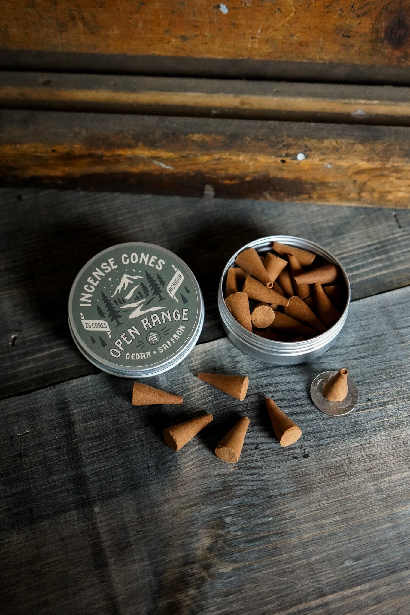 Open Range | Cedar + Saffron Incense