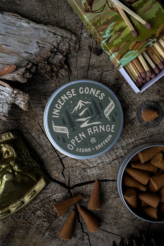 Open Range | Cedar + Saffron Incense