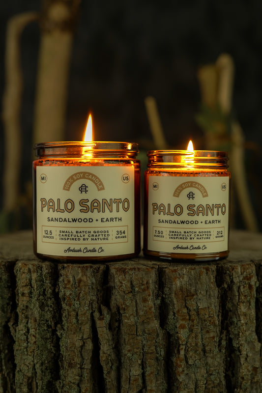 Palo Santo | Sandalwood + Earth Soy Candle