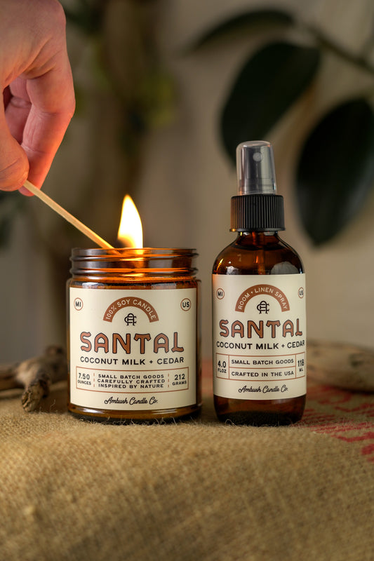 Santal | Coconut Milk + Cedar Room Spray