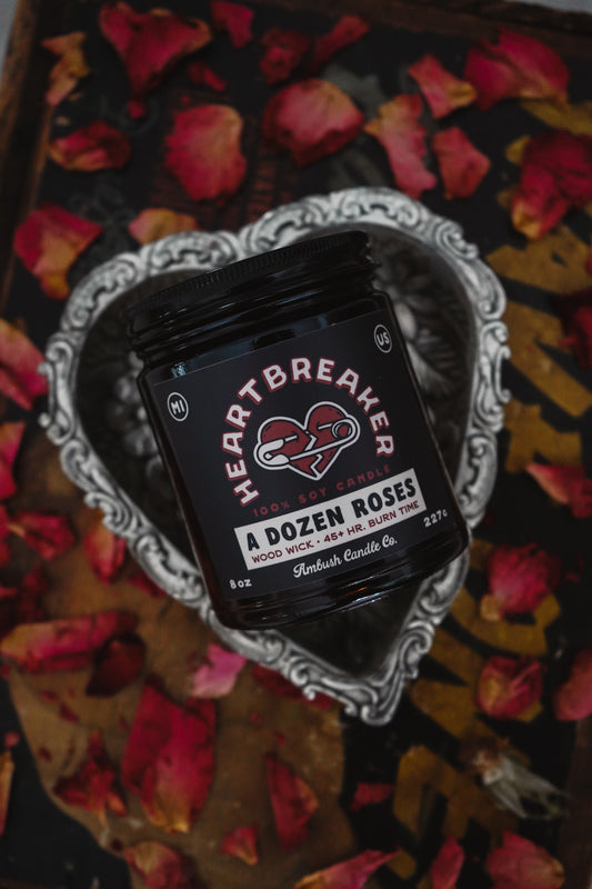 Heartbreaker | A Dozen Roses 8oz Soy Candle
