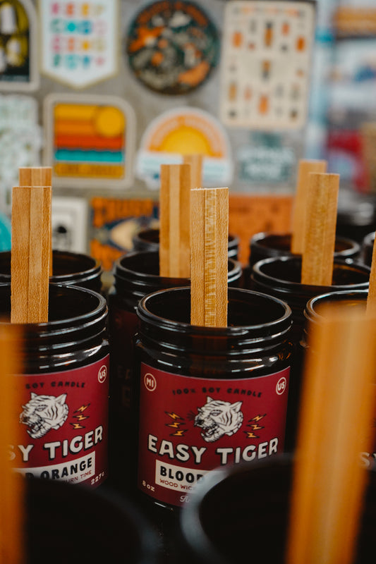 Easy Tiger | Blood Orange 8oz Soy Candle