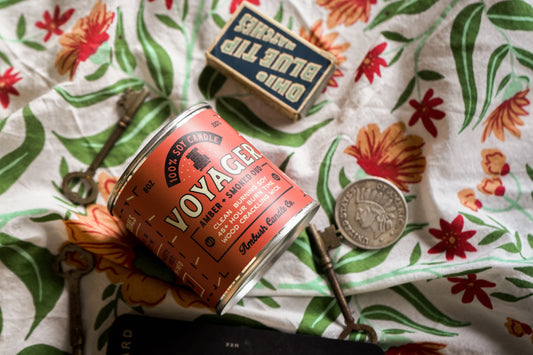 Voyager | Amber + Smoked Oud 8oz Soy Candle