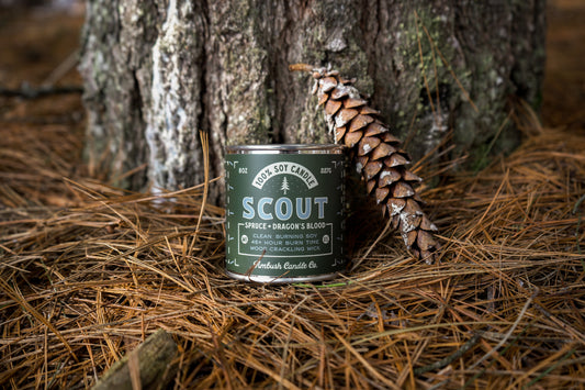 Scout | Spruce + Dragon's Blood 8oz Soy Candle
