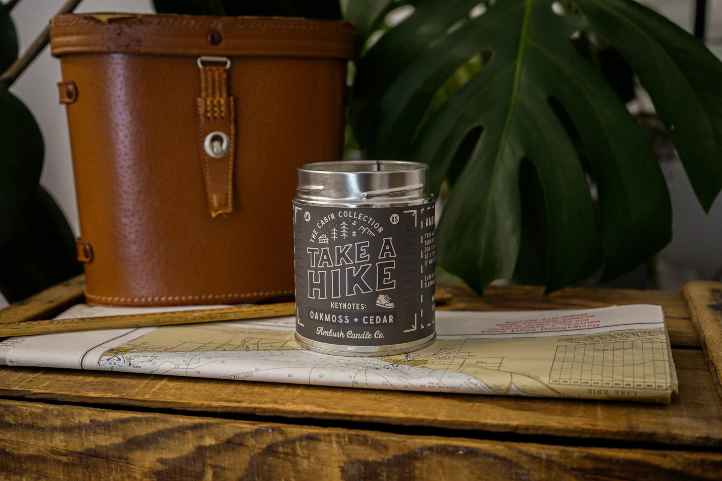 Take A Hike | Oakmoss + Cedar 14oz Soy Candle
