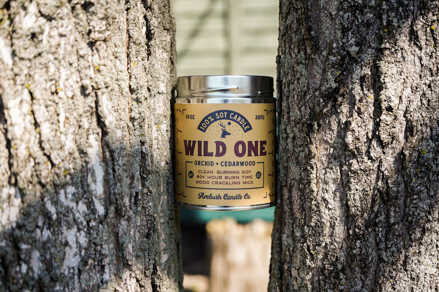 Wild One | Orchid + Cedarwood 14oz Soy Candle