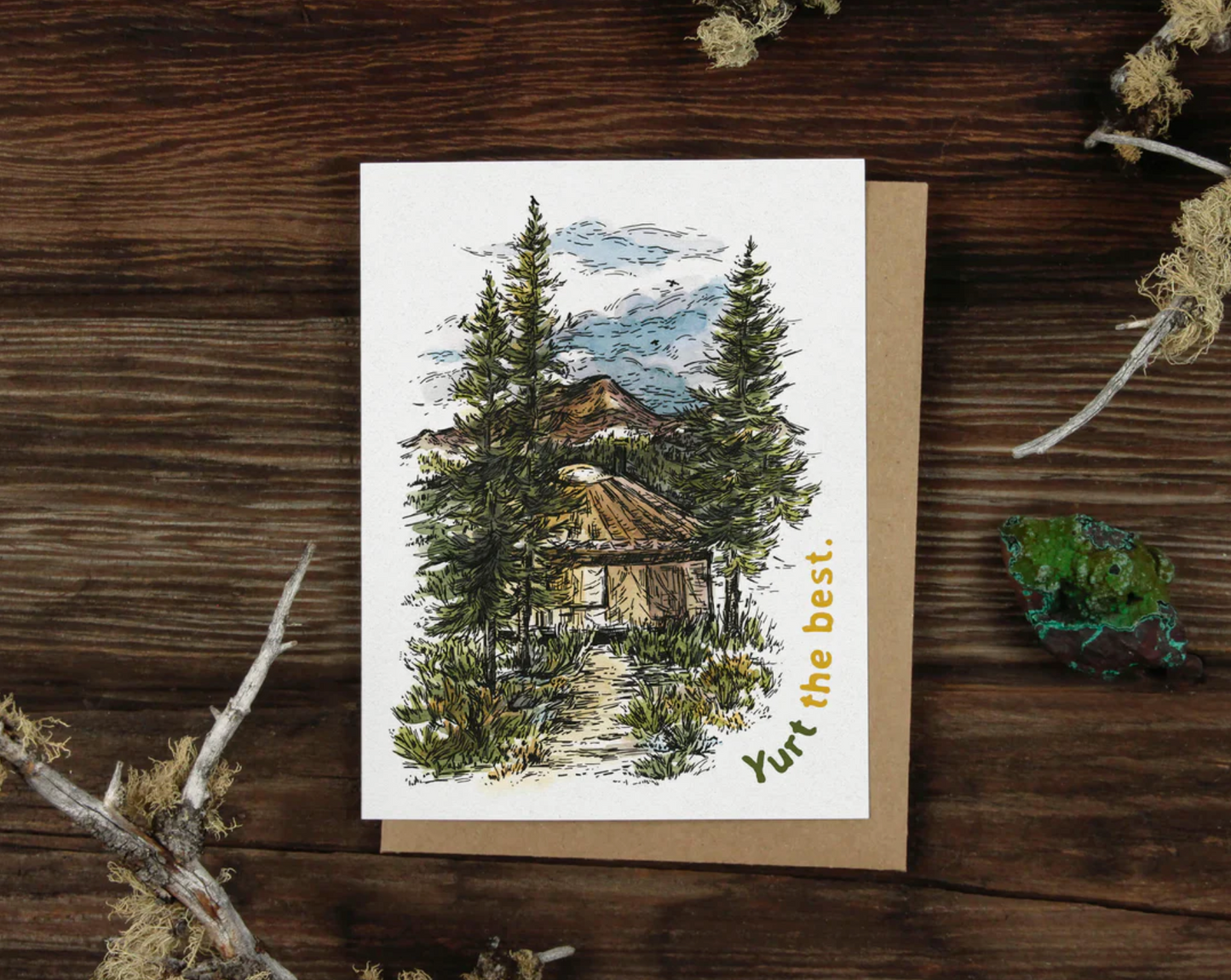 Yurt The Best | Alpinecho Card