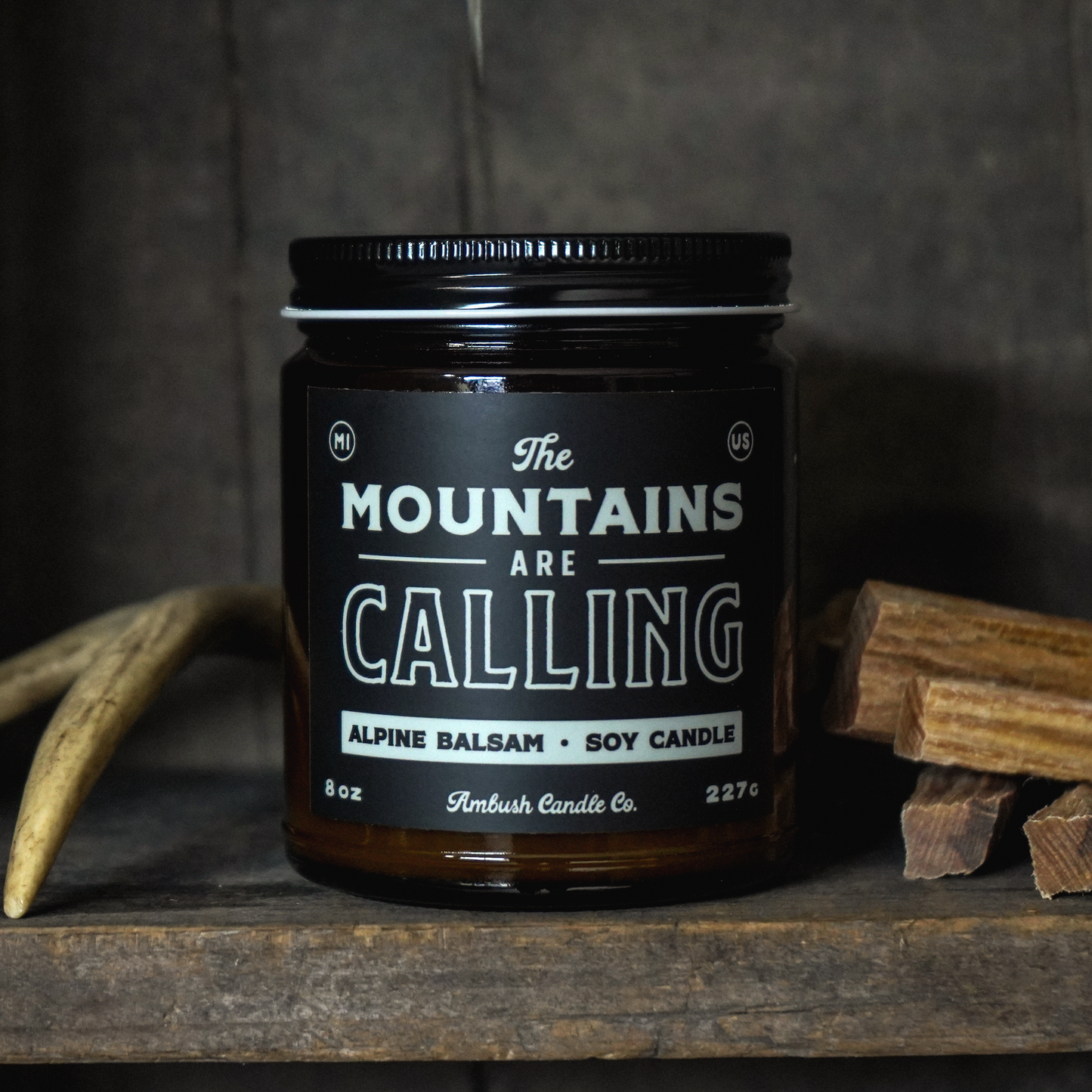 The Mountains Are Calling | Alpine Balsam Soy Candle