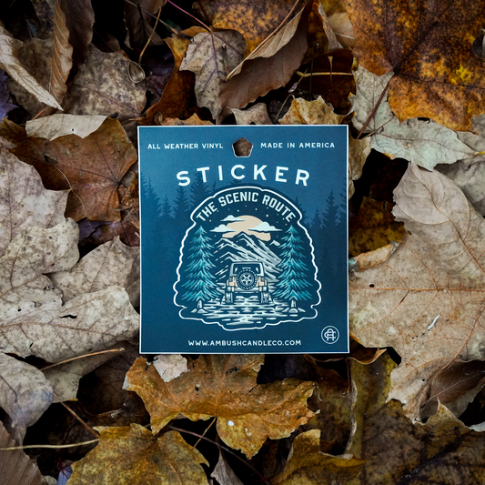 The Scenic Route | Sticker