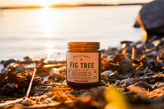 Fig Tree | Jasmine + Bamboo 8oz Soy Candle