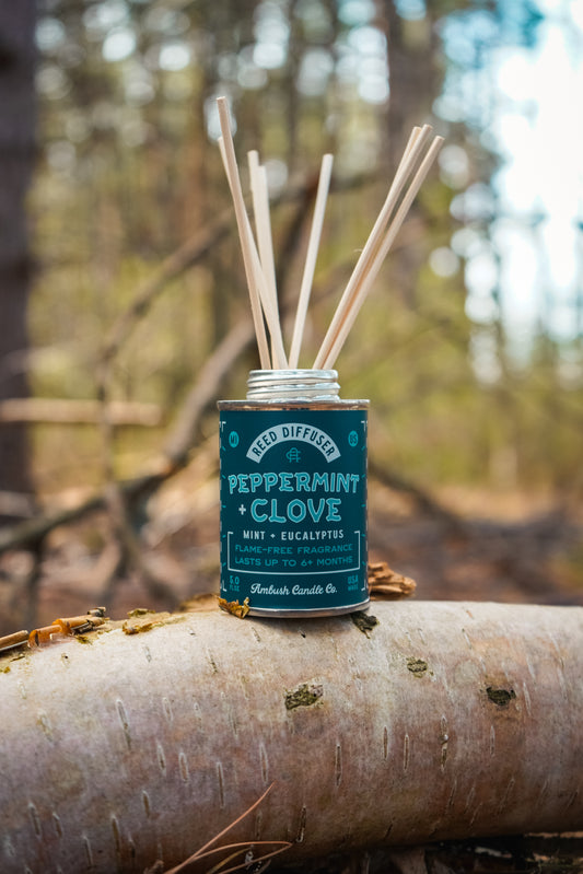 Peppermint + Clove | Mint + Eucalyptus 5oz Reed Diffuser