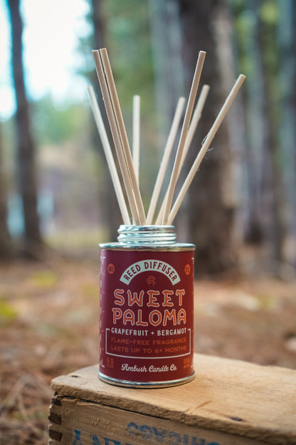 Sweet Paloma | Grapefruit + Bergamot 5oz Reed Diffuser
