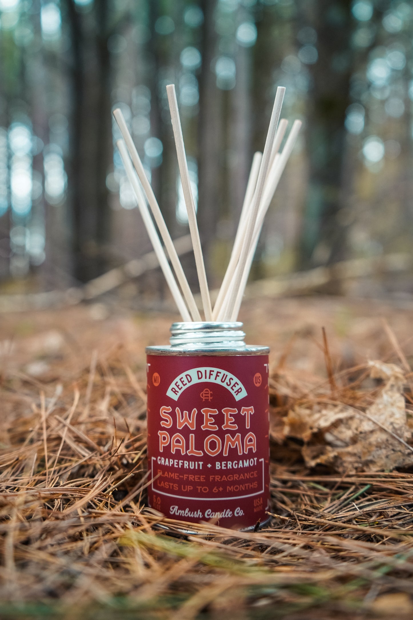 Sweet Paloma | Grapefruit + Bergamot 5oz Reed Diffuser