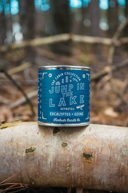 Jump In The Lake | Eucalyptus + Ozone 8oz Soy Candle