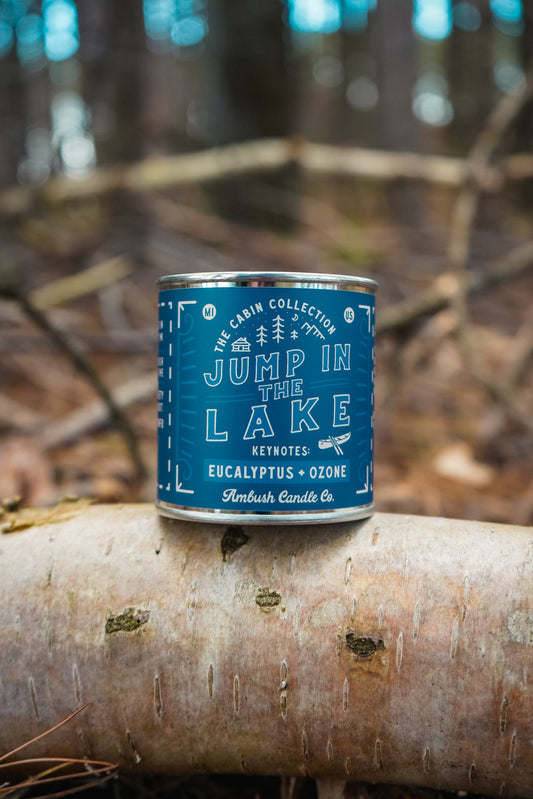 Jump In The Lake | Eucalyptus + Ozone 8oz Soy Candle