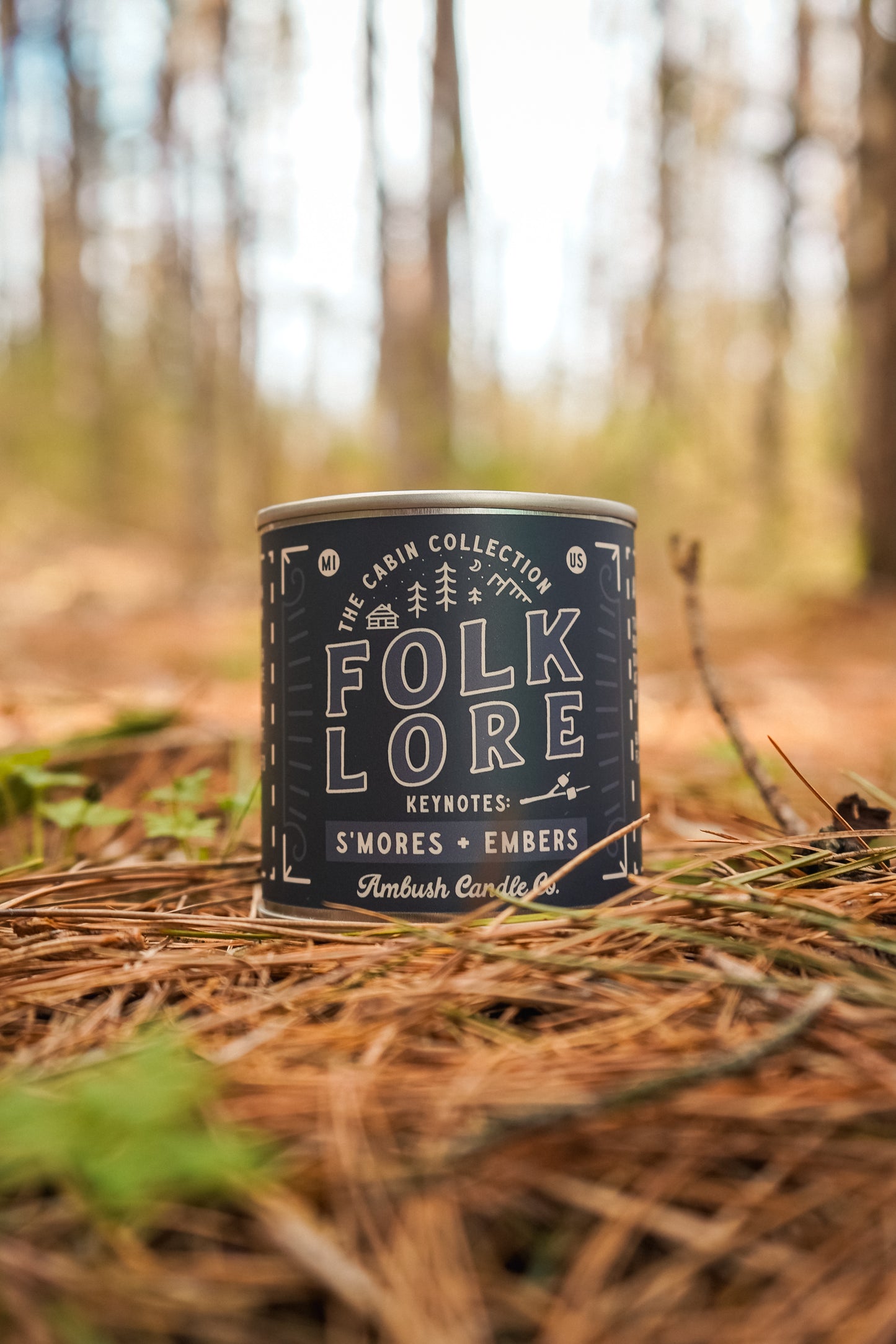 Folklore | S'mores + Embers 8oz Soy Candle