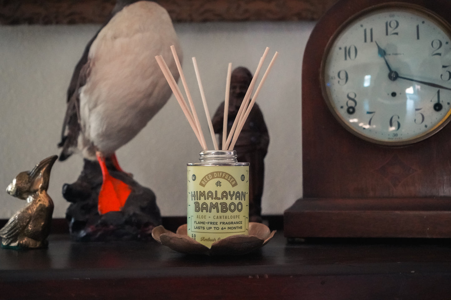 Himalayan Bamboo | Aloe + Cantaloupe 5oz Reed Diffuser