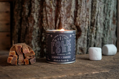 Folklore | S'mores + Embers 8oz Soy Candle