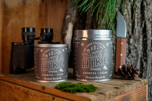 Take A Hike | Oakmoss + Cedar 14oz Soy Candle
