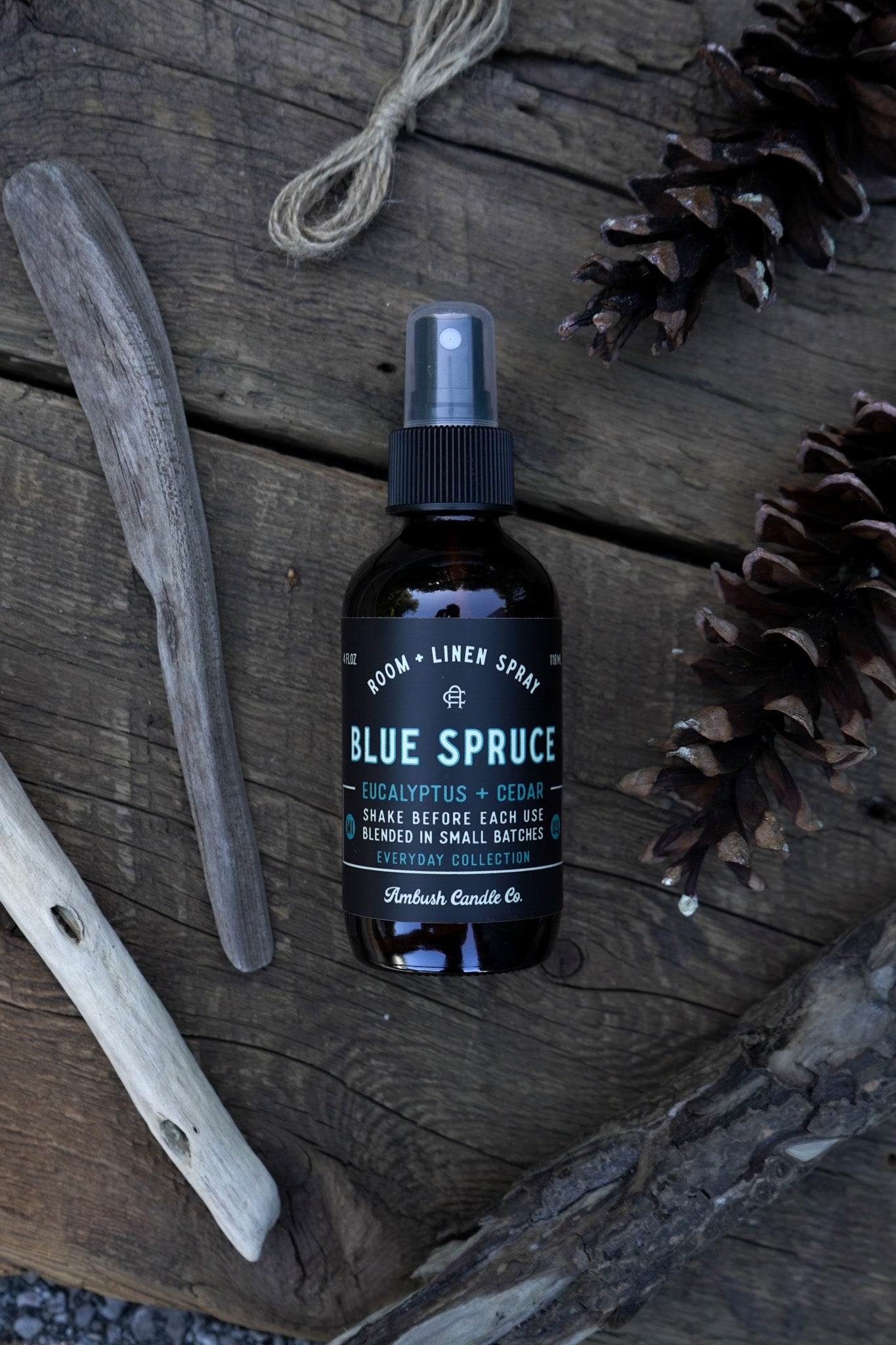 Blue Spruce | Eucalyptus + Cedar 4oz Room Spray