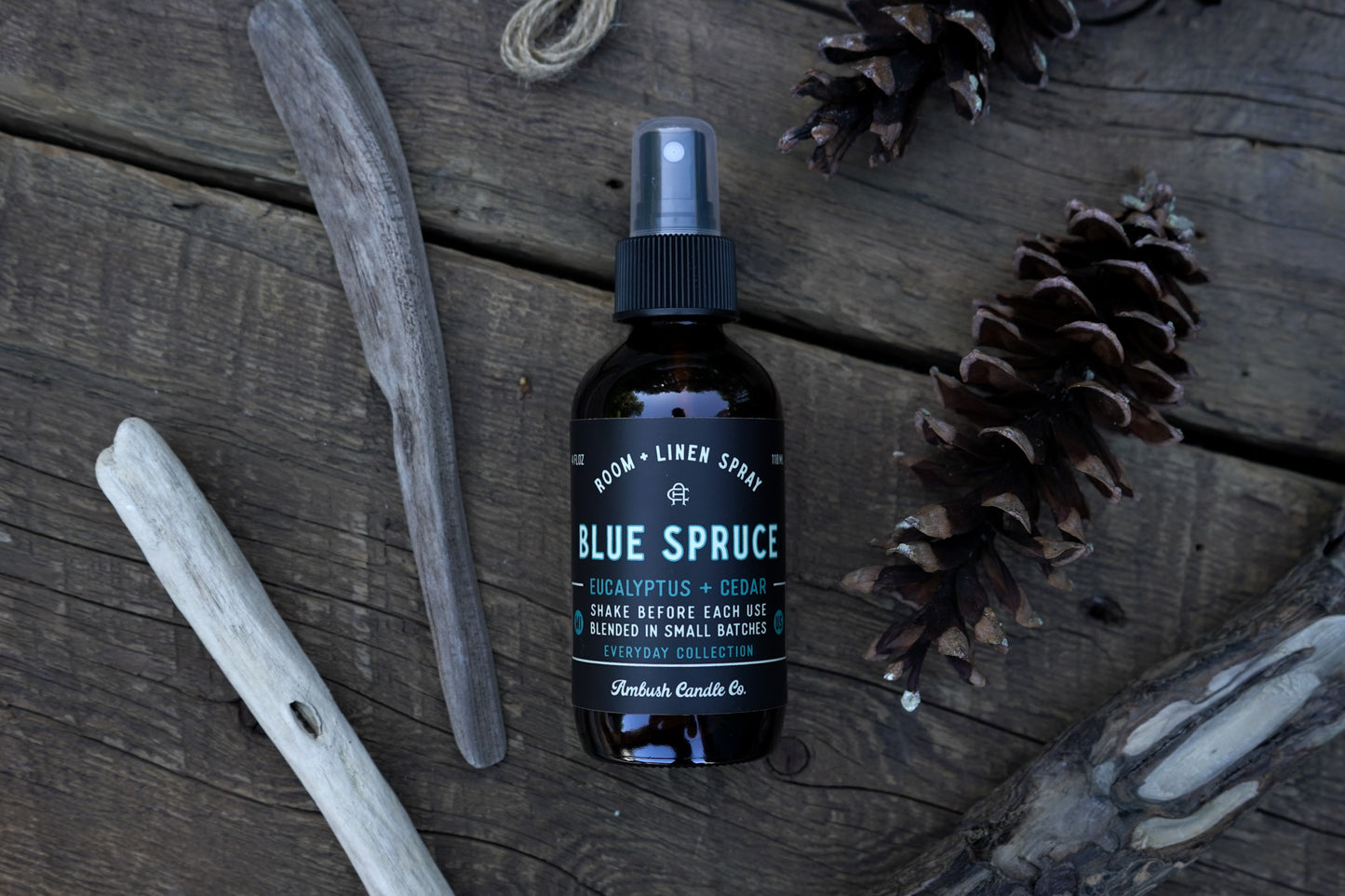 Blue Spruce | Eucalyptus + Cedar 4oz Room Spray