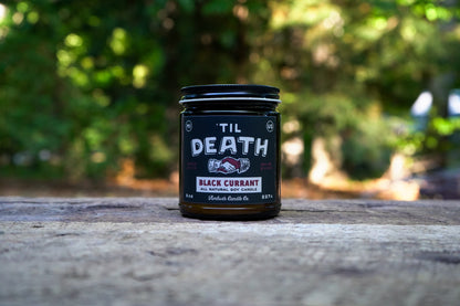 'Til Death | Black Currant 8oz Soy Candle