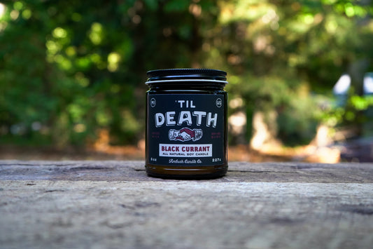 'Til Death | Black Currant 8oz Soy Candle