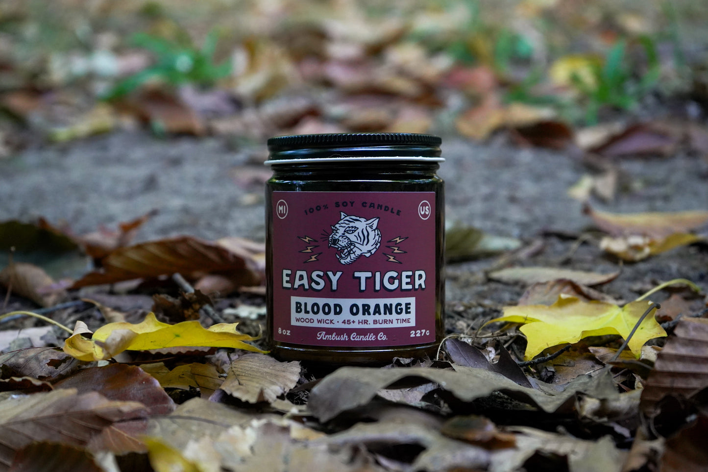 Easy Tiger | Blood Orange 8oz Soy Candle