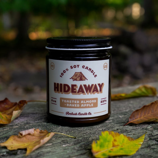 Hideaway | Toasted Almond + Baked Apple Soy Candle