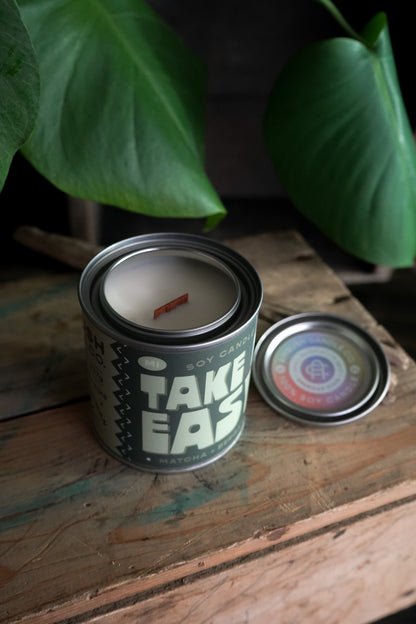Take It Easy | Matcha + Bergamot 8oz Soy Candle