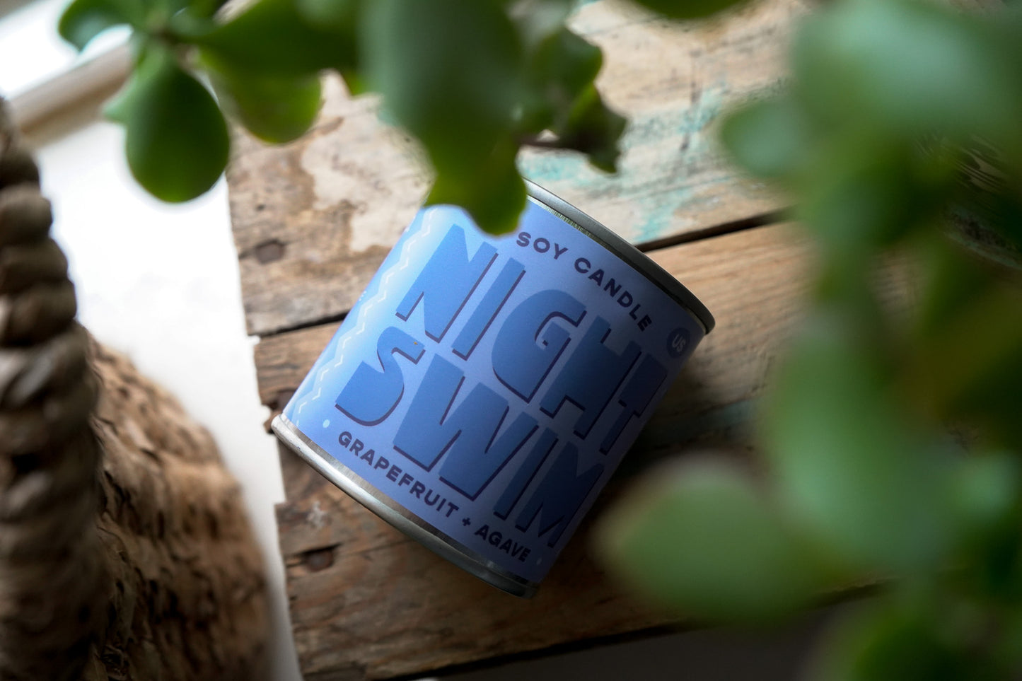 Night Swim | Grapefruit + Agave 8oz Soy Candle