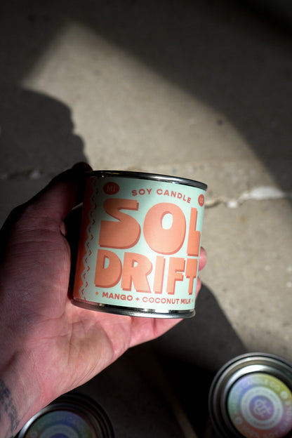 Sol Drift | Mango + Coconut Milk 8oz Soy Candle