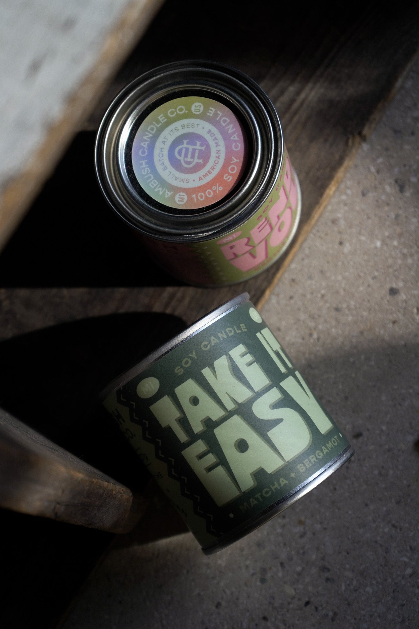 Take It Easy | Matcha + Bergamot 8oz Soy Candle