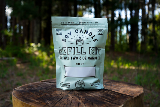 Candle Refill Kit (Makes Two 8oz Soy Candles)