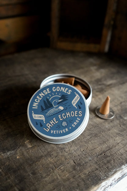 Lake Echoes | Vetiver + Sage Incense