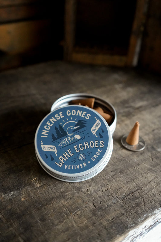 Lake Echoes | Vetiver + Sage Incense