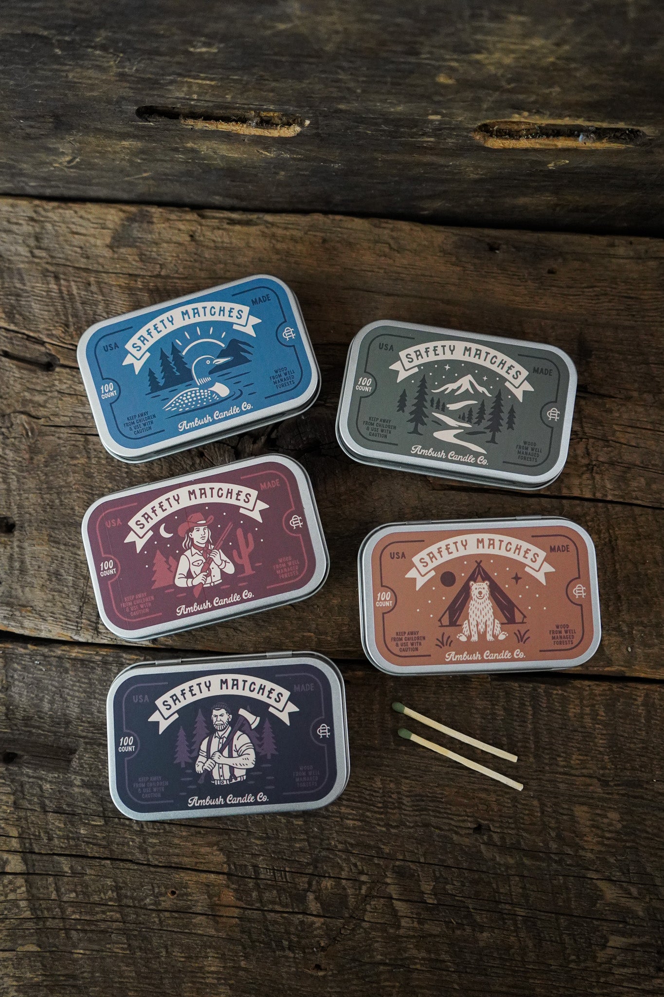 Safety Matches - Homestead