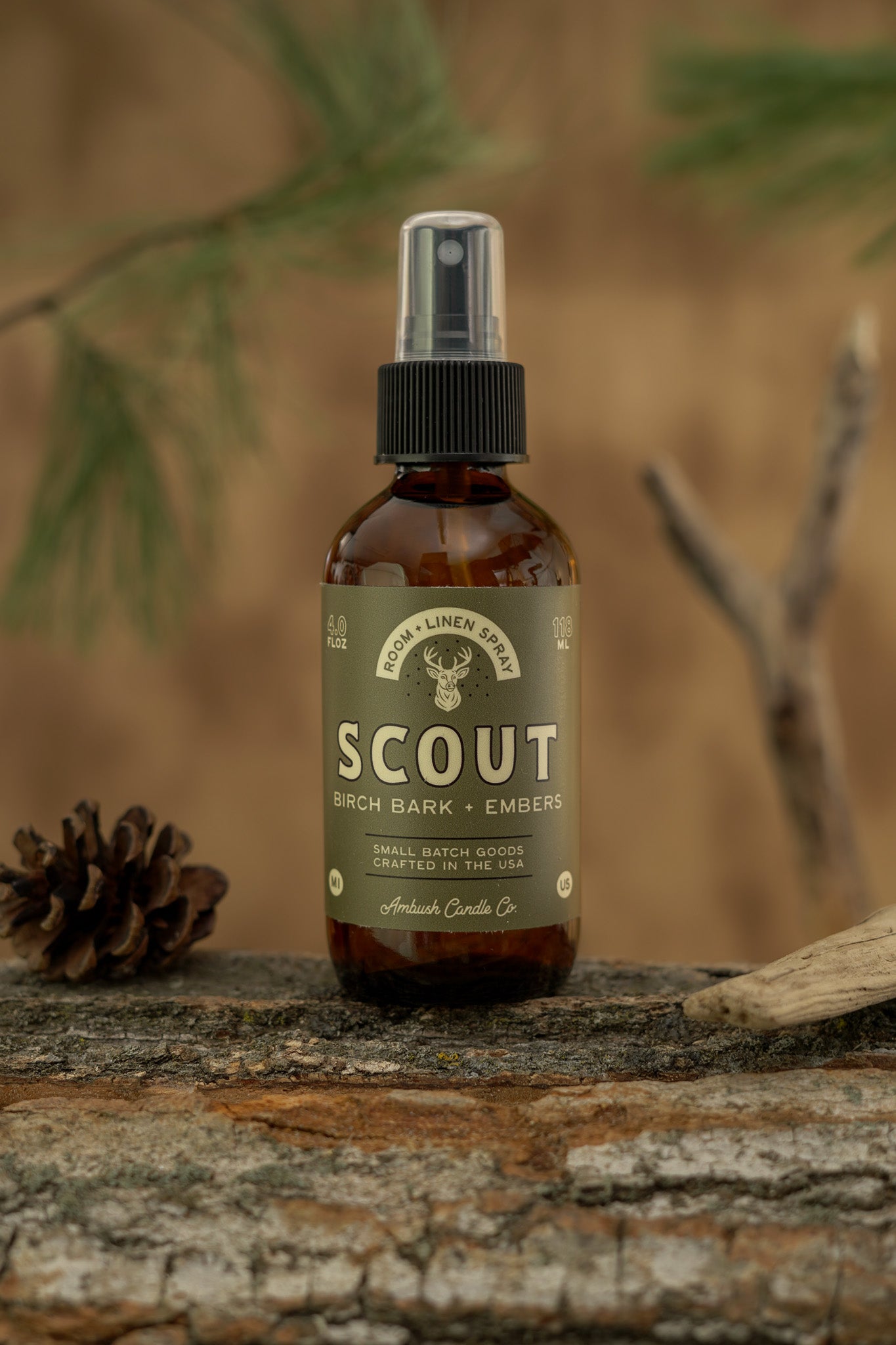 Scout | Birch Bark + Embers Room Spray