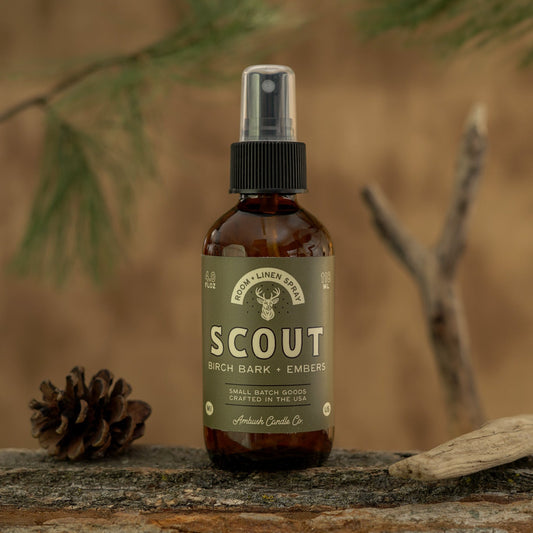 Scout | Birch Bark + Embers Room Spray