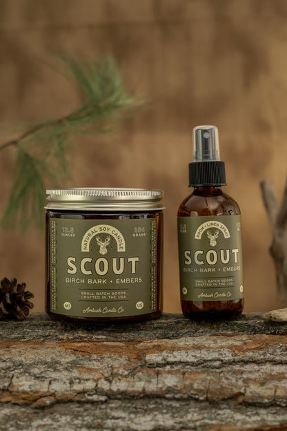Scout | Birch Bark + Embers Room Spray